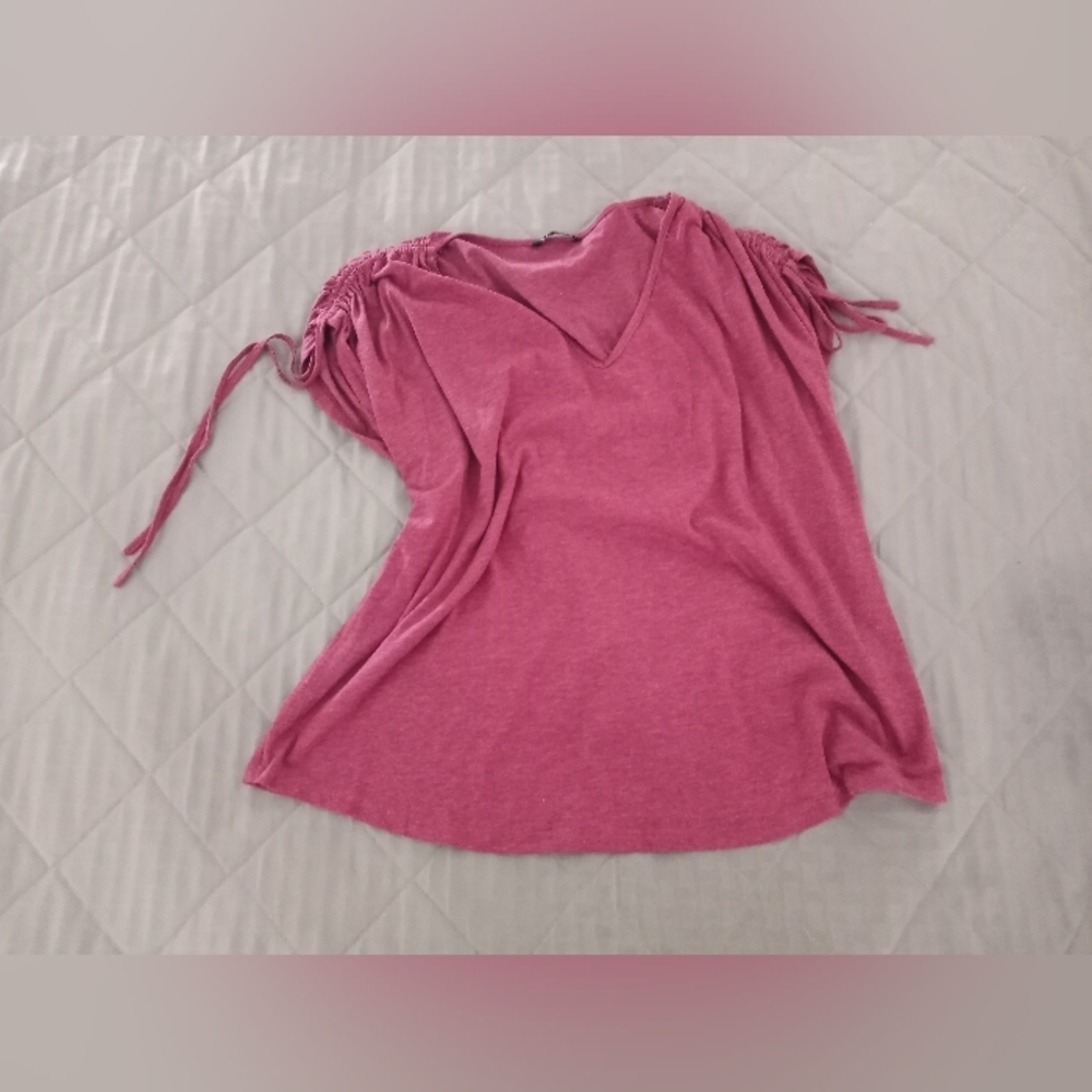 *4 for $20* BLOOMCHIC T-shirt with Cinched Sleeves